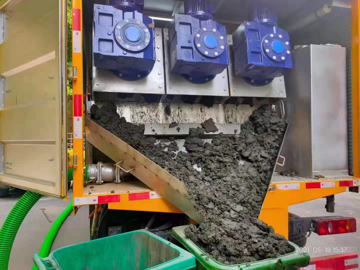 浪卡子化粪池清掏城市维护站-泥浆净化干湿分离处理